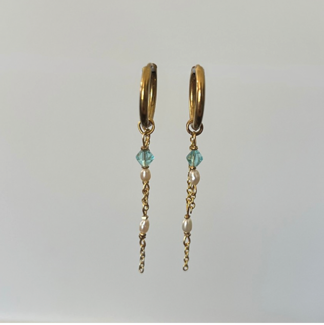 Blue Crystal Drops